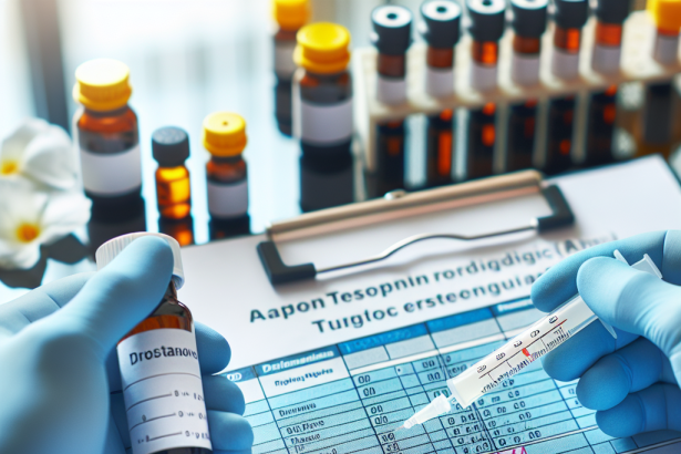 Analyzing drostanolone's doping test results