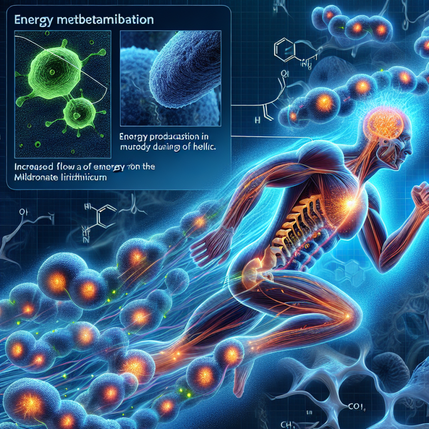 Impact of mildronate dihydricum on energy metabolism during physical activity