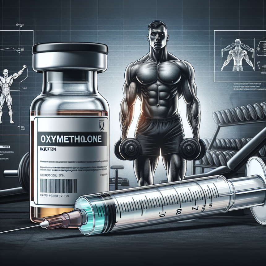 Oxymetholone injection as a supplement for athletes