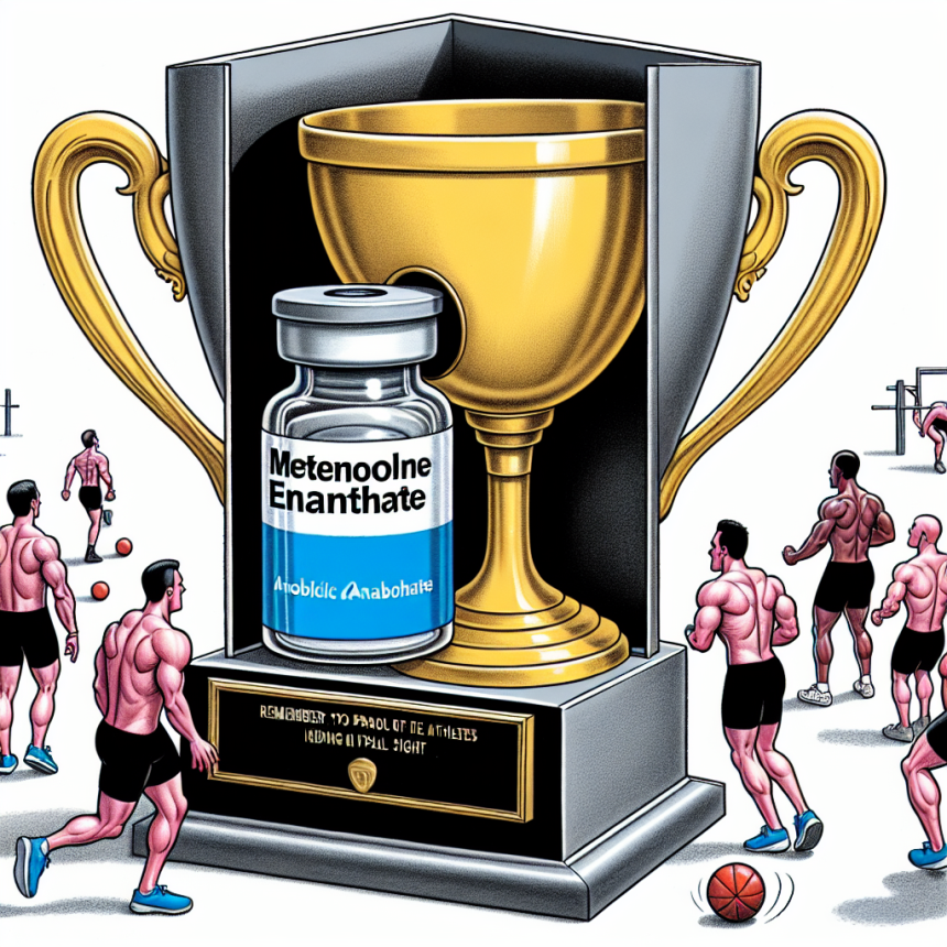 Injectable metenolone enanthate: athletes' hidden doping