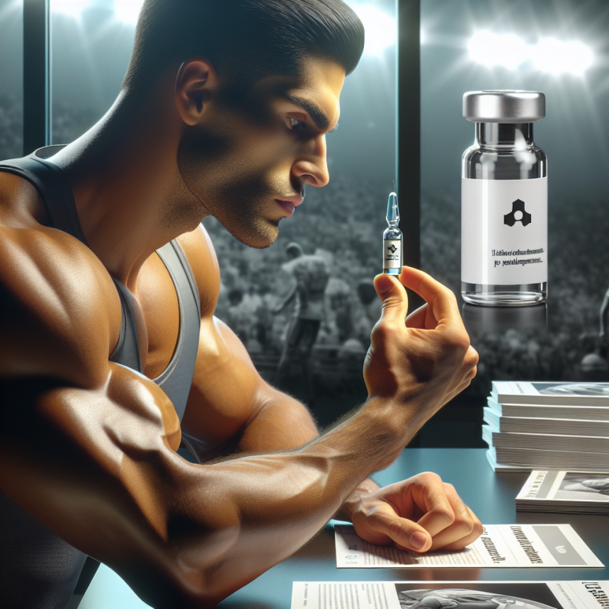 Injectable stanozolol as legal alternative to doping in sports