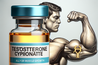 Testosterone cypionate: an ally for muscle growth