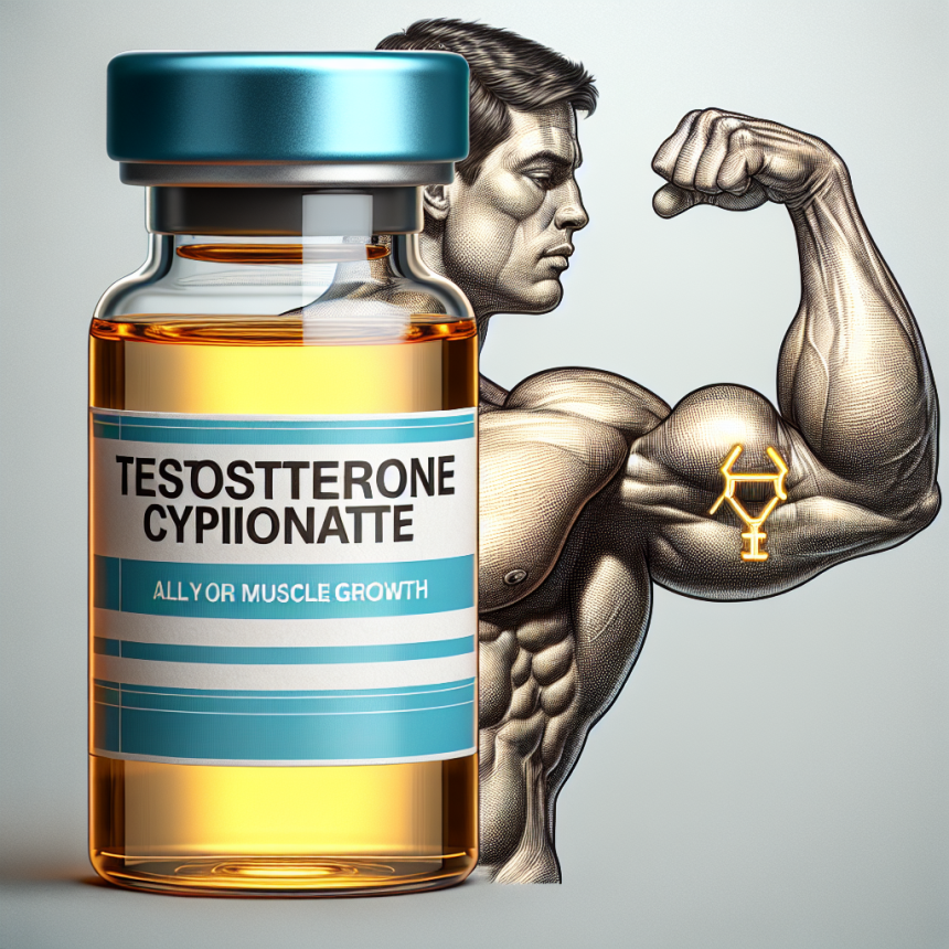 Testosterone cypionate: an ally for muscle growth