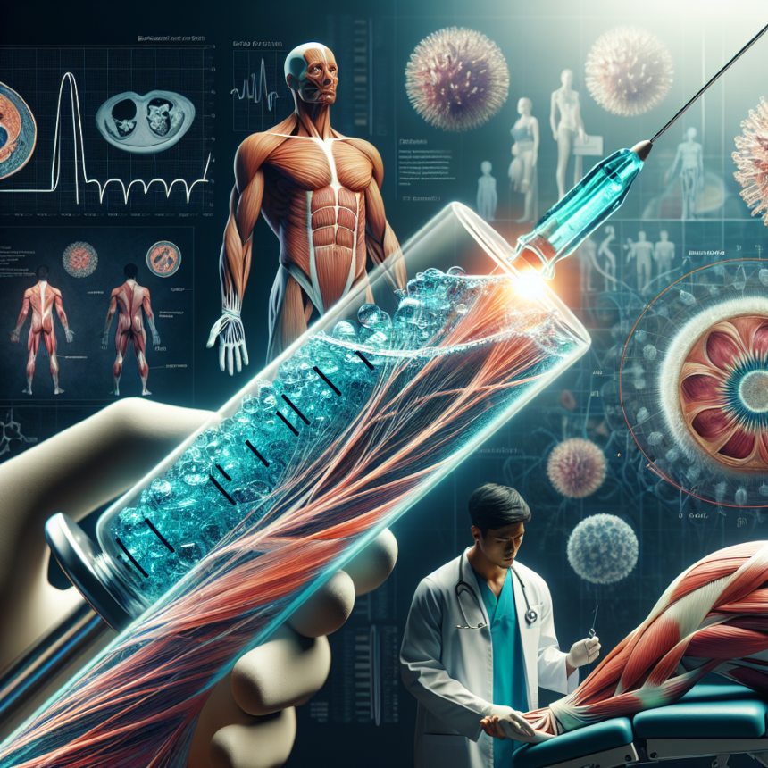 Bactericidal water injections as an ally for muscle recovery