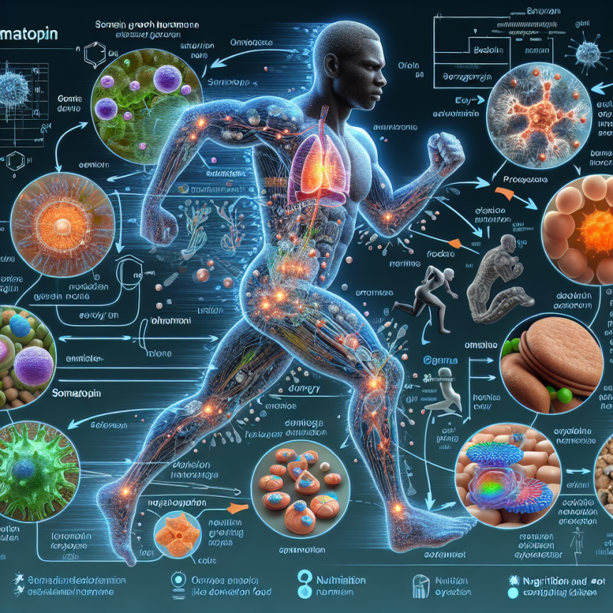Impact of somatropin on metabolism during physical activity