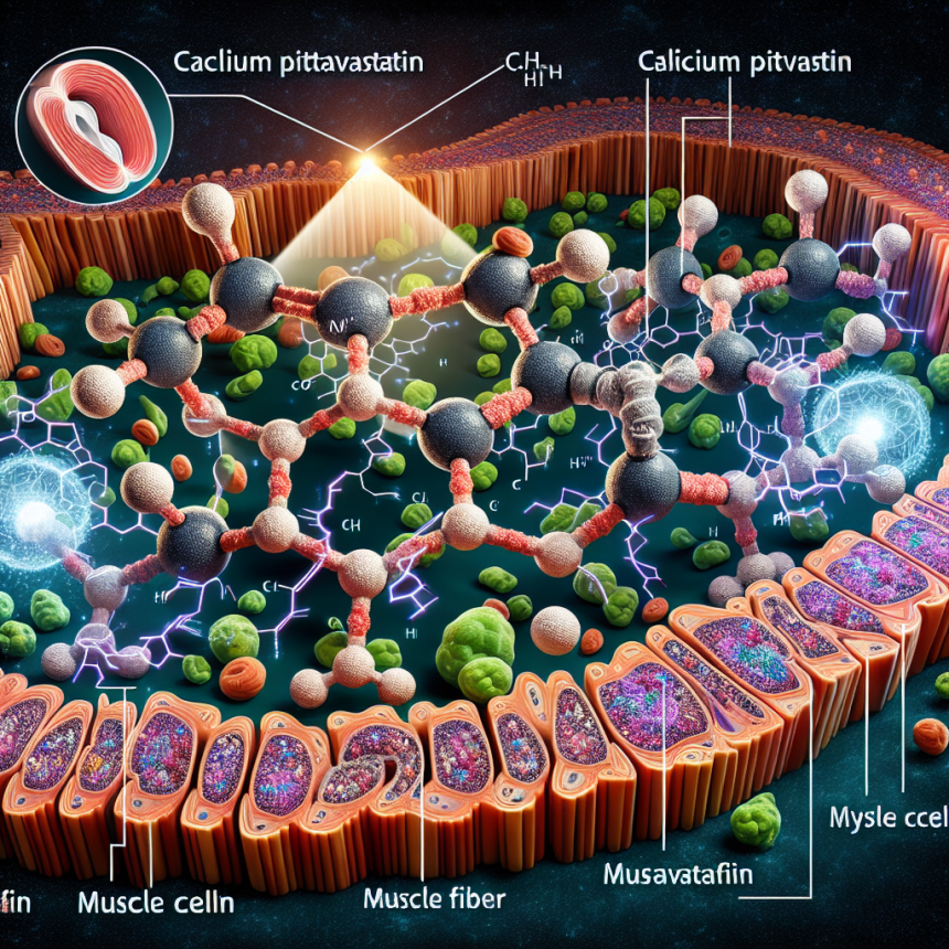 How calcium pitavastatin can influence muscle growth