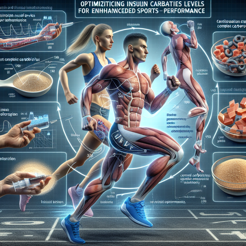 Optimizing insulin levels for enhanced sports performance