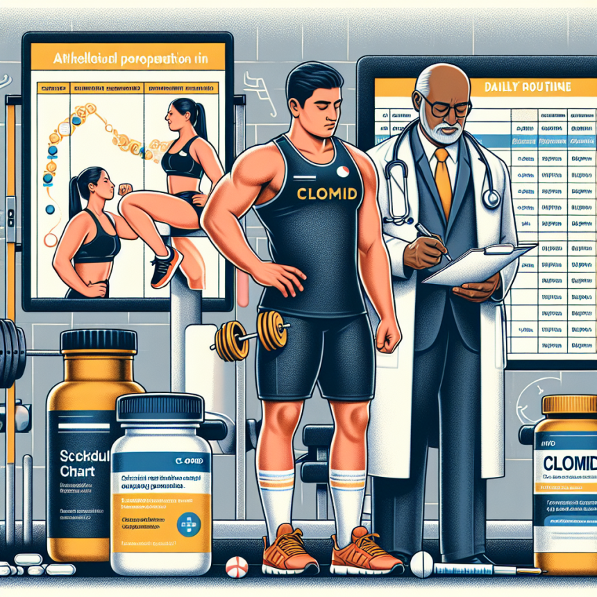 Proper use of clomid in athletic preparation