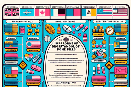 Import and export laws for drostanolone pillole