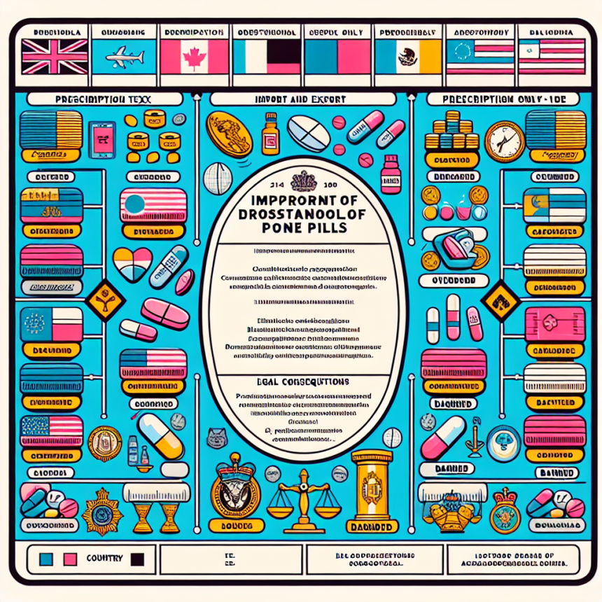 Import and export laws for drostanolone pillole