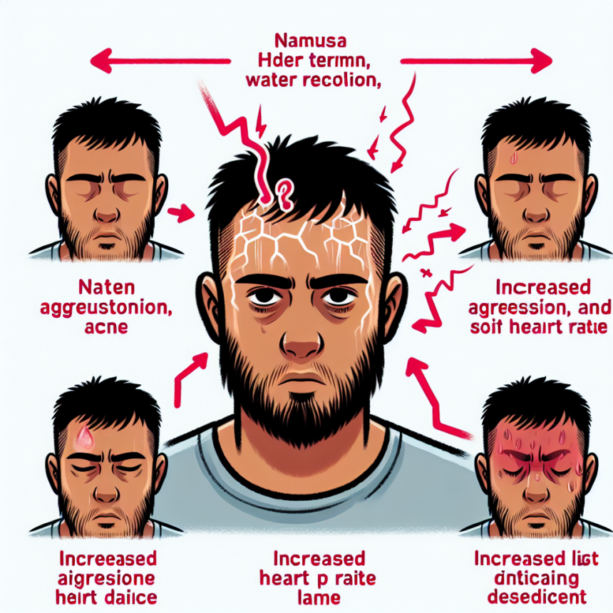 Short-term side effects of metildrostanolone
