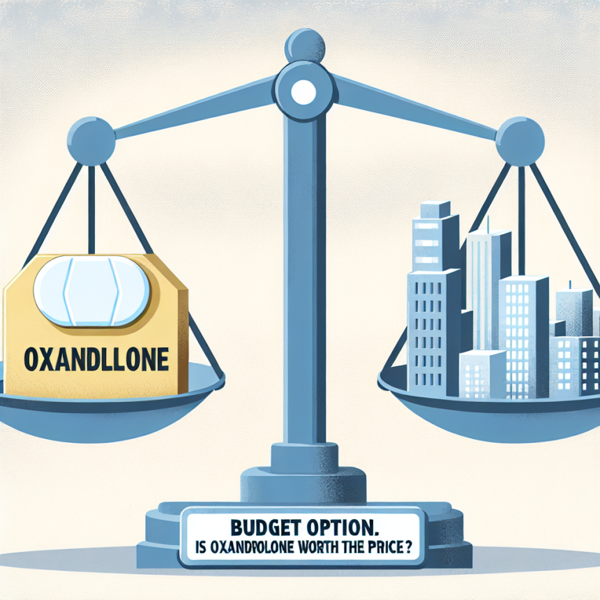Budget option: is oxandrolone worth the price?