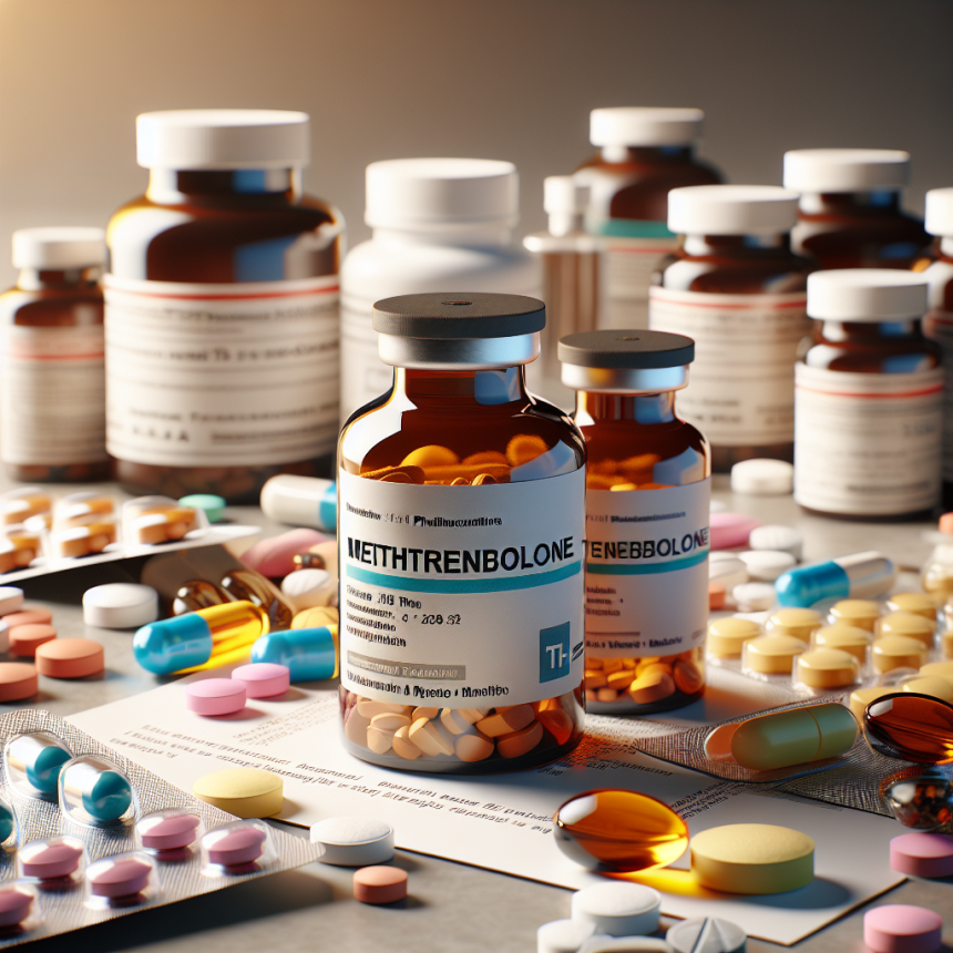 Cutting stack including methyltrenbolone