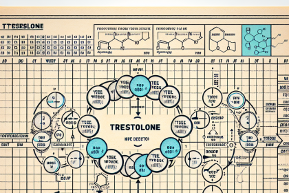 Sample cycle plan for trestolone: 8 weeks