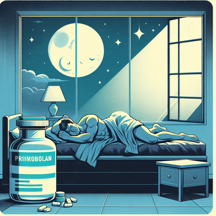 Sleep disruption associated with primobolan